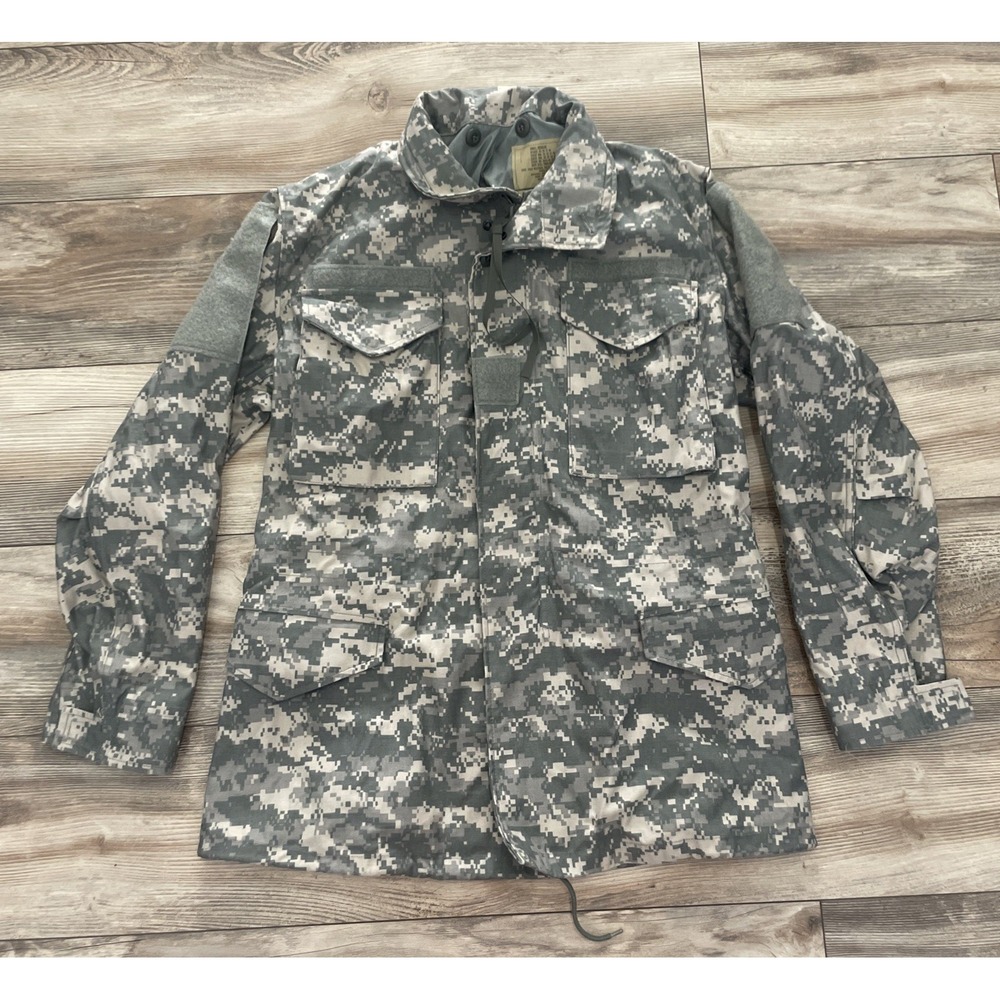 USGI M-65 Field Jacket Small Regular Digital Camo Army Coat 8415-01-521-2234